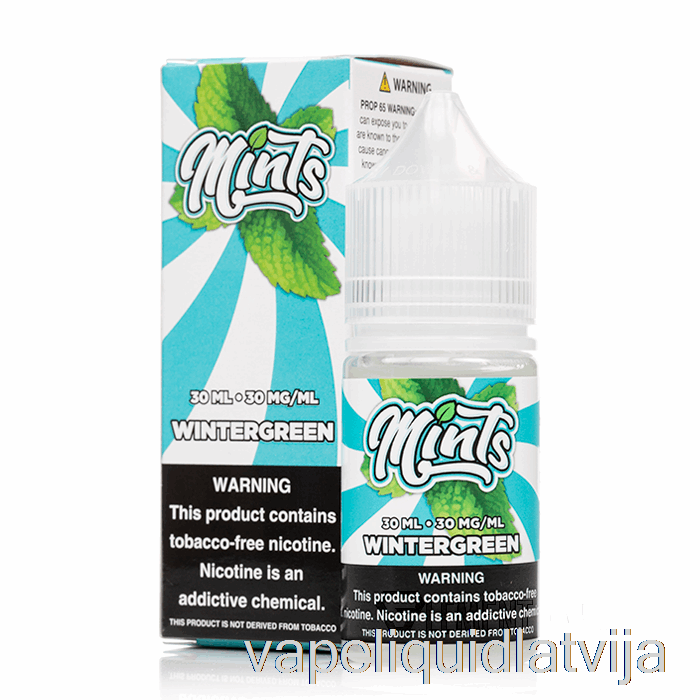 Wintergreen Salts - Mints Vape Co - 30ml 50mg Vape šķidrums